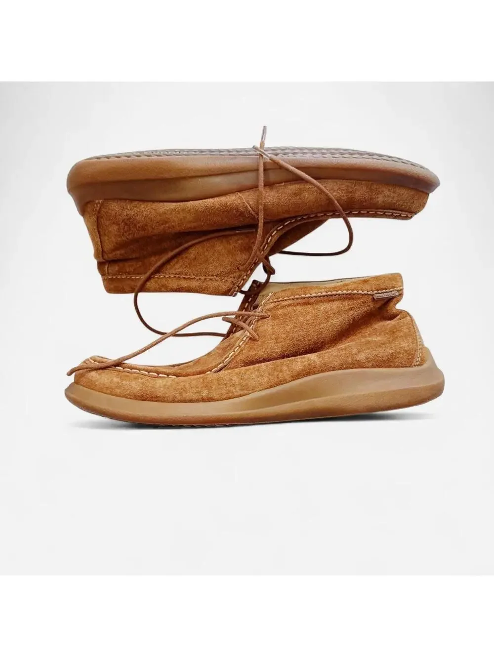 Tan Suede Hush Puppies Suede Booties